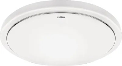 Obrázek produktu pro Koupelnový plafón moderní bílý kulatý Ø26cm pohybový senzor neutrální barva LED 14W SOLA Struhm