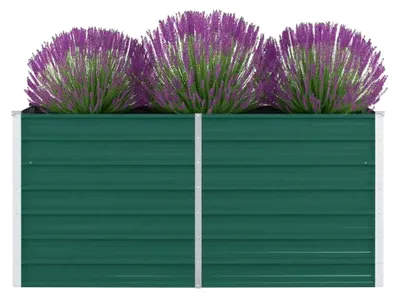 Produktbild von Hochbeet 160x80x77cm aus verzinktem Stahl