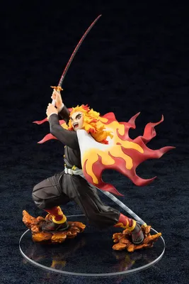 Produktbild von Demon Slayer – Kyojuro Rengoku – Bellfine-Figur, 33 cm