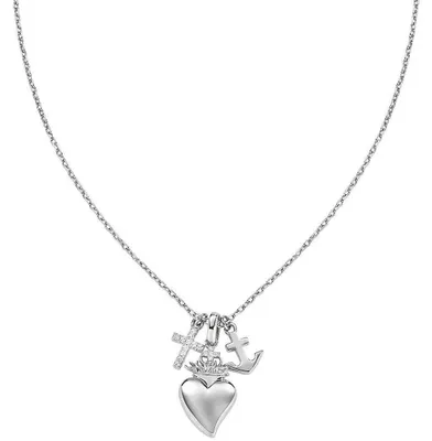 Immagine prodotto di Collane Con ciondolo Amen Argento Da 43 cm a 49 cm Collezione Fede Speranza E Carità - donna