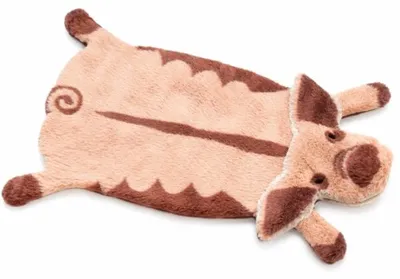 Produktbild von Weicher Teppich in Schweineform, pflegeleicht, 60 x 85 cm, für Kinderzimmer