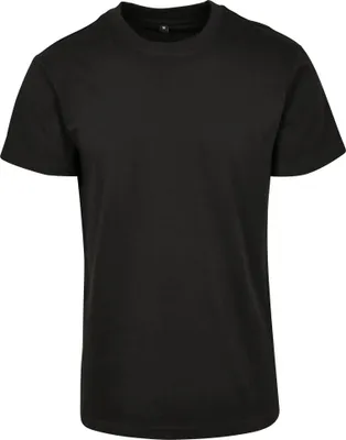 Produktbild von Build Your Brand BY123 | Premium Combed Jersey T-Shirt, gekämmte Baumwolle - Farbe: Black - Größe: XL