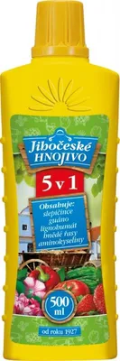Obrázek produktu pro Hnojivo JIHOČESKÉ univerzální 5v1 500ml