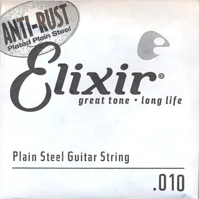 Produktbild von Elixir 13010 Anti-Rust - Einzelsaite 010