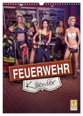 Produktbild von Feuerwehrkalender 2027 (Wandkalender 2027 DIN A3 hoch), CALVENDO Monatskalender