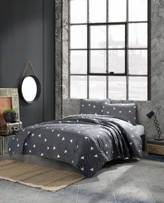 Produktbild von L'Essentiel Linge de Maison, Begonvilla- EPJ7552, Grau,Weiß, Bettdecken, 65% Baumwolle / 35% Polyester