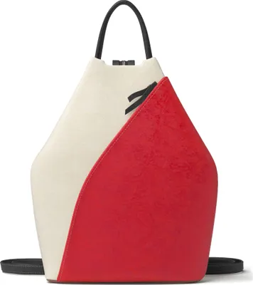 Produktbild von Damen Rucksack – Vegan, Zweifarbig & Stylisch 30620 Red