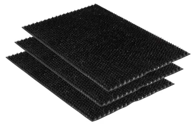 Produktbild von Astra Fußmatte für Außen ZOE 3ER SET Schwarz 40 x 60 cm