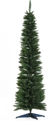 Obrázek produktu pro Umělý vánoční stromek - PVC vánoční stromek - 180 cm - bez světel - opakovaně použitelný - zelený