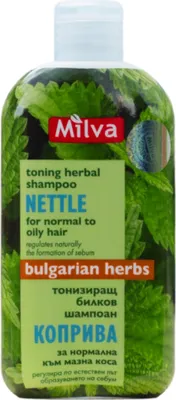 Obrázok produktu pre Milva bylinný šampón žihľava pre mastné vlasy 200ml