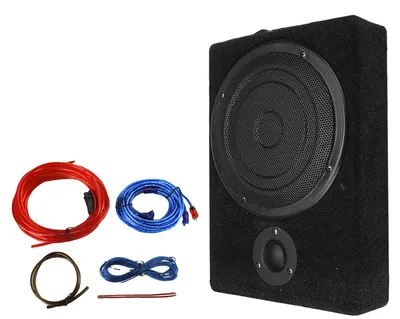 Obrázok produktu pre Autosubwoofer, 8-palcový woofer, maximálny výkon 600 W, RMS výkon 200 W, napätie 12 V, zvuk v celom frekvenčnom rozsahu