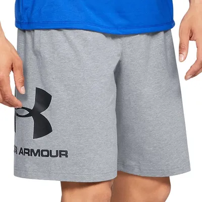 Produktbild von UNDER ARMOUR SPORTSTYLE GRAPHIC SHORT Steel Light Heather /  / B L