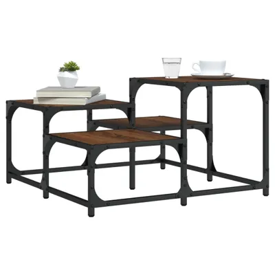 Obrázek produktu pro VidaXL 837751, Dub, Kov, Dřevo, 680 mm, 400 mm