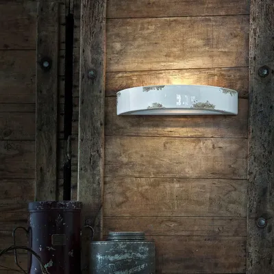Obrázek produktu pro Nástěnná lampa Ferroluce Vintage, bílá