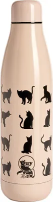 Produktbild von 500-ml-Thermosflasche – Katzenmotiv