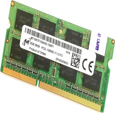 Immagine prodotto di Micron Ddr3l 1.35v 8gb 1600mhz Modulo Banco Memoria Ram Sodimm Notebook Aio