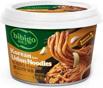 Immagine prodotto di bibigo Tagliatelle Udon alla coreana BBQ coreano 187,2g