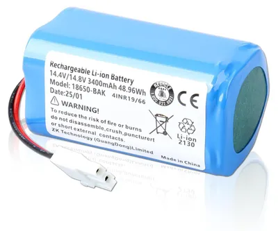 Li-Ion Ersatzakku 14,8 V 3400 mAh für ILIFE Saugroboter