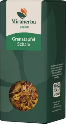 Produktbild von Miraherba -  Granatapfelschale geschnitten - 100g