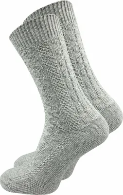 Produktbild von Gawilo  Kurze Trachtensocken Herren (1 Paar), Hellgrau / 47 - 50