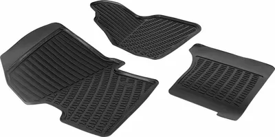 Obrázok produktu pre 2012-2017 VW Crafter Podlahové rohože prispôsobiteľné TPE čierne 3 ks