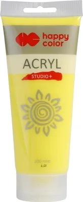 Immagine prodotto di Studio Happy Color vernice acrilica 200ml - Limone