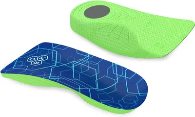 Produktbild von Orthopädische Einlegesohlen, Hohe Fußgewölbe, 3/4 Länge, Stützsohlen für Plantarfasziitis, Uni