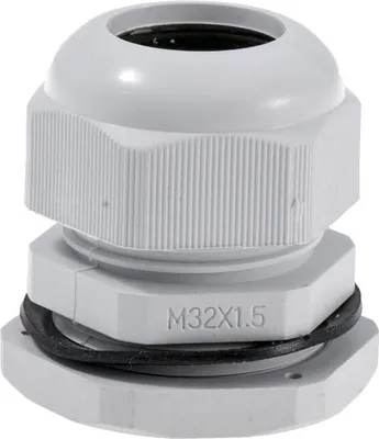 Obrázek produktu pro Metrické šroubení s maticí M32 IP67 18-24mm šedé Pawbol D.3082