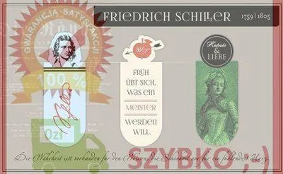 Produktbild von Magnetische Lesezeichen – Schiller – Moses