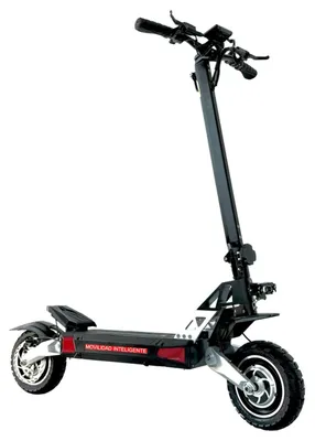 Produktbild von Elektroroller EMANBA EM8 MAX - Akku 52V30AH 10" Reifen Hydraulikbremsen Von NUTT - Silber Schwarz