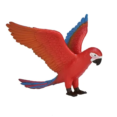 Zdjęcie produktu dla Mojo Fun Parrot, 3 lat(a), FARMLAND, Czerwony, Polichlorek winylu (PVC)