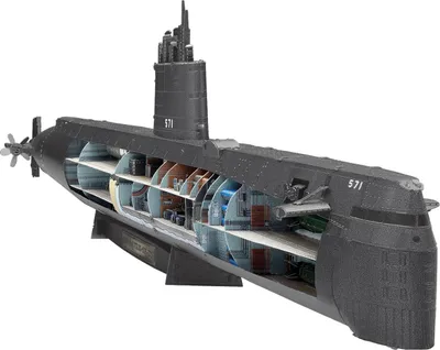 Immagine prodotto di Puzzle 3D METAL EARTH Serie Premium: USS Nautilus