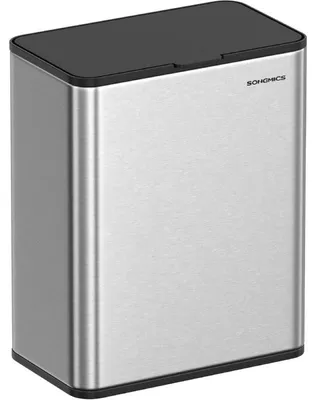 Obrázek produktu pro Kuchyňský odpadkový koš LTB810E08, 8 l, závěsný, stříbrný