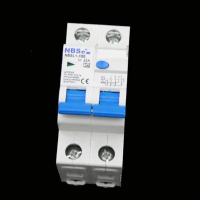 Immagine prodotto di Interruttore magnetotermico doppio 30 mA per caravan, roulotte, barca 220V