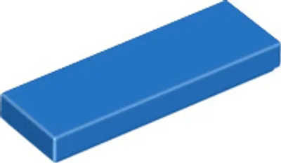 Immagine prodotto di 25 pezzi LEGO, parte c. 63864, blu (blu)