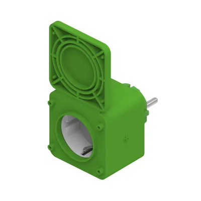Image de Étui de protection en silicone myStrom Switch Protect vert