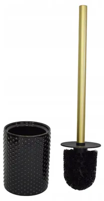 Produktbild von SEPIO Klobürste Schwarz, Toilettenbürste, Badaccessoires, Toilet Brush, Klobürste mit Behälter, Wc Zubehör