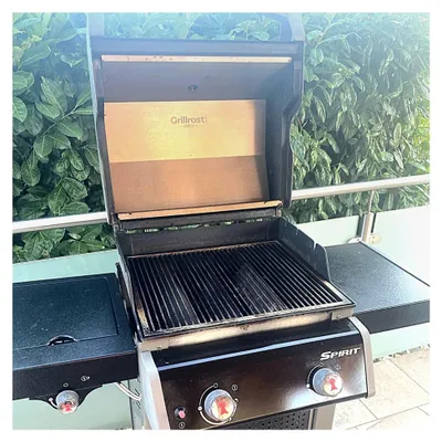 Produktbild von Edelstahl Hitzeschild/doppelte Wandung für Weber Spirit 200