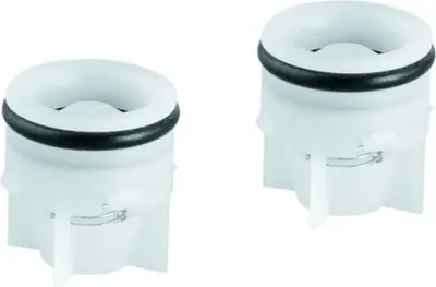 Produktbild von GROHE Rückflussverhinderer 06544, Mehrfachverpackung: 2 Stück, chrom