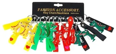 Image de Porte-clés dinosaure (12 pièces)
