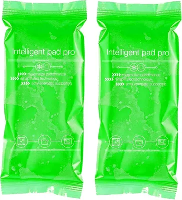 Immagine prodotto di 2x compresse fredde e calde -  GERMANY - Set di cuscinetti refrigeranti 29x12 cm - Cuscinetti refrigeranti e riscaldanti versatili, cuscini in gel