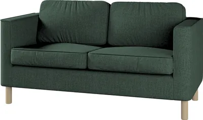 Produktbild von Dekoria Bezug für Pärup 2-Sitzer Sofa, dunkelgrün, 165 x 80 x 86