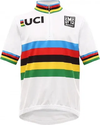 Produktbild von Santini Uci World Champion Kurzarm-radtrikot Mehrfarbig 11 Years Kinder Mehrfarbig 11 Years