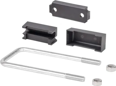 Produktbild von ALBERTS Bügelschelle für Vierkantpfosten,Edelstahl,für Pfosten 60x40 mm