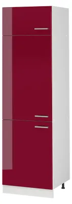 Produktbild von Vorratsschrank Vicco R-Line Rot Hochglanz/Weiß 60 cm, Model 63180