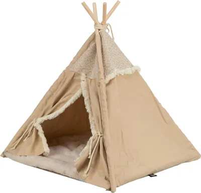 Produktbild von TRIXIE Tipi Boho - beige - 55 × 65 × 55 cm