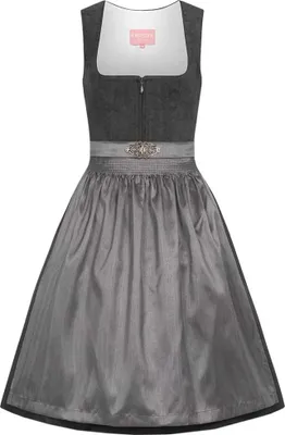 Produktbild von Dirndl Evi 60cm Länge anthrazit 42
