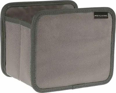 Image de Meyliving A100558 Boîte cadeau pliante grise Capacité de remplissage 1,8 l, grise