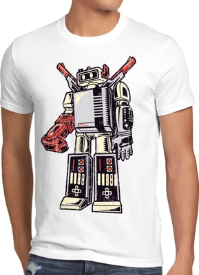 Produktbild von style3 Gametron T-Shirt Herren snes n64 sheldon big bang videospiel