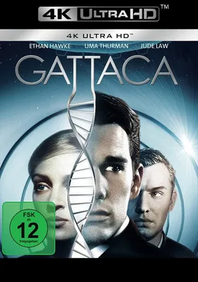 Produktbild von PLAION Gattaca (4K-UHD), Film, Blu-ray, Deutsch, Englisch, Französisch, Italienisch, Spanisch, 106 min, Gattaca, Science fiction